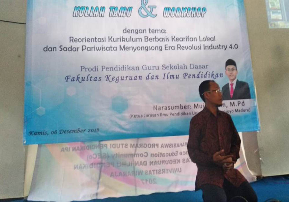 PGSD MENGGELAR WORKSHOP DAN KULIAH TAMU